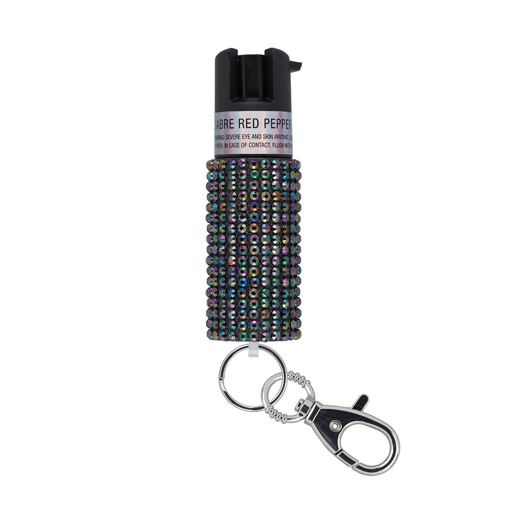 security equipment - Jeweled - JEWLD PEPPER SPRAY W/KEY RING BLK for sale