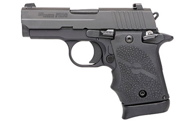 SIG P938 BRG 9MM 3" SAO SIGLITE (1)7RD RUBBER/BLACK - for sale