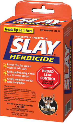 WHITETAIL INSTITUTE HERBICIDE SLAY BROADLEAF 4OZ 1ACRE - for sale