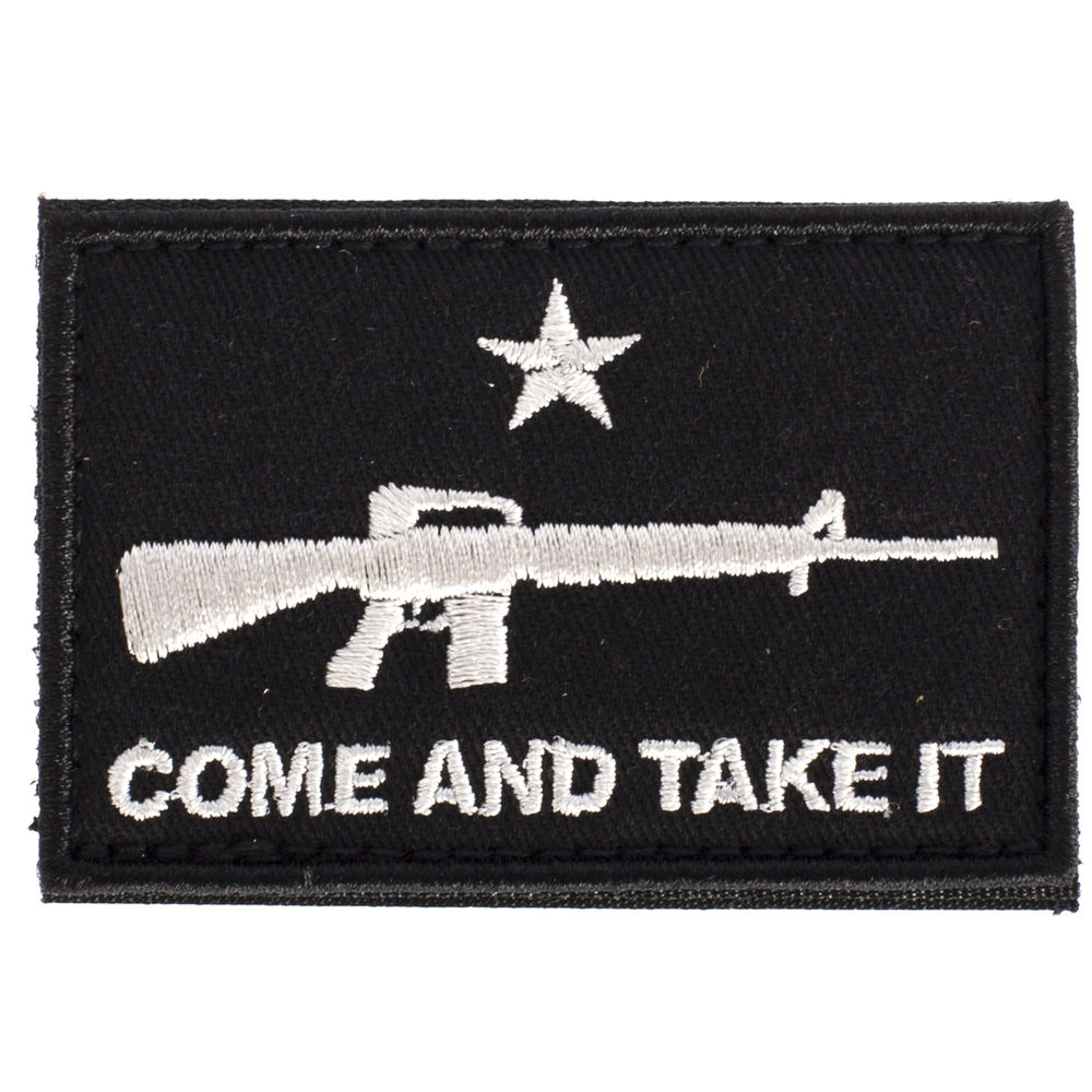 shooting made easy - SMEFLGCATAR - COME AND TAKE IT FLAG AR PATCH for sale