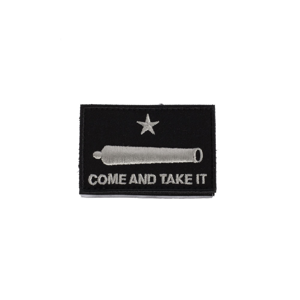 shooting made easy - SMEFLGCATCB - COME AND TAKE IT CANNON BLACK PATCH for sale