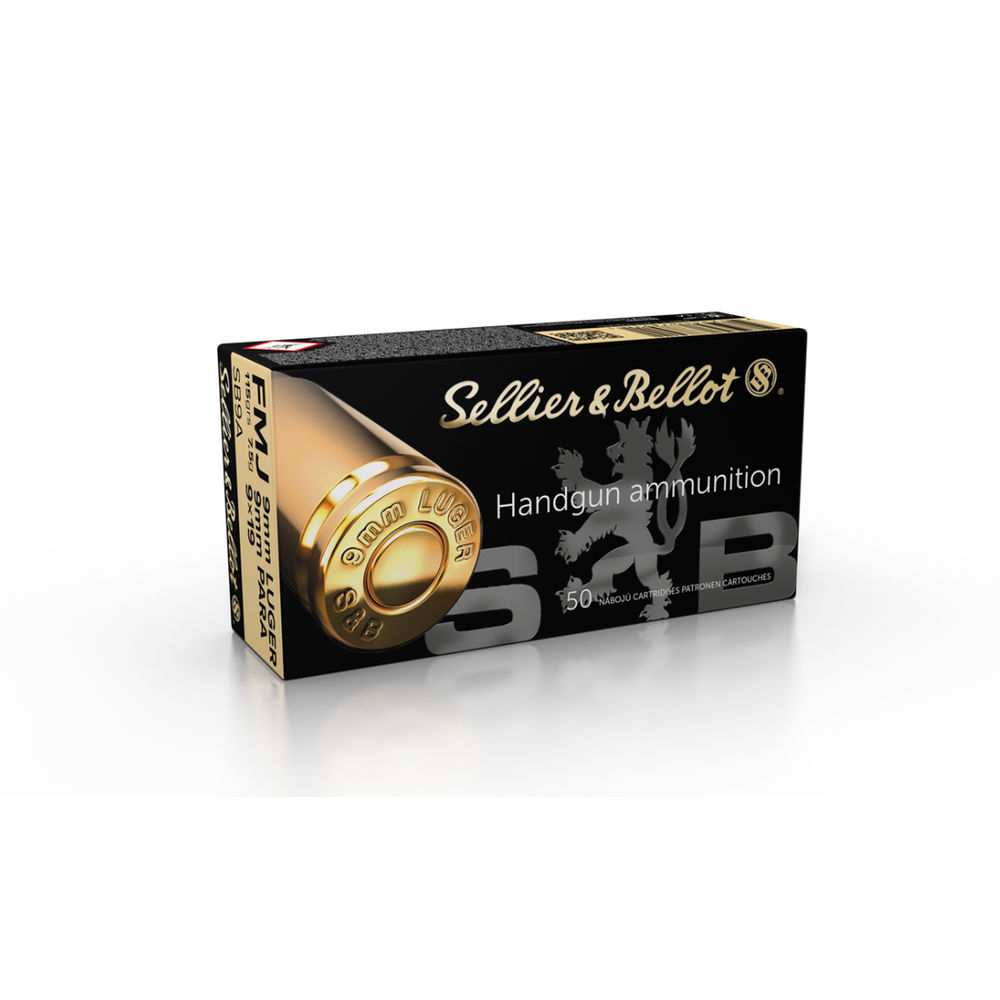S&B 9MM 115GR FMJ 50/1000 - for sale