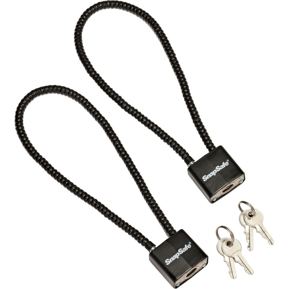snap safe - Lock Box - SNAPSAFE LOCK BOX CABLE W/PADLOCK 2 PACK for sale