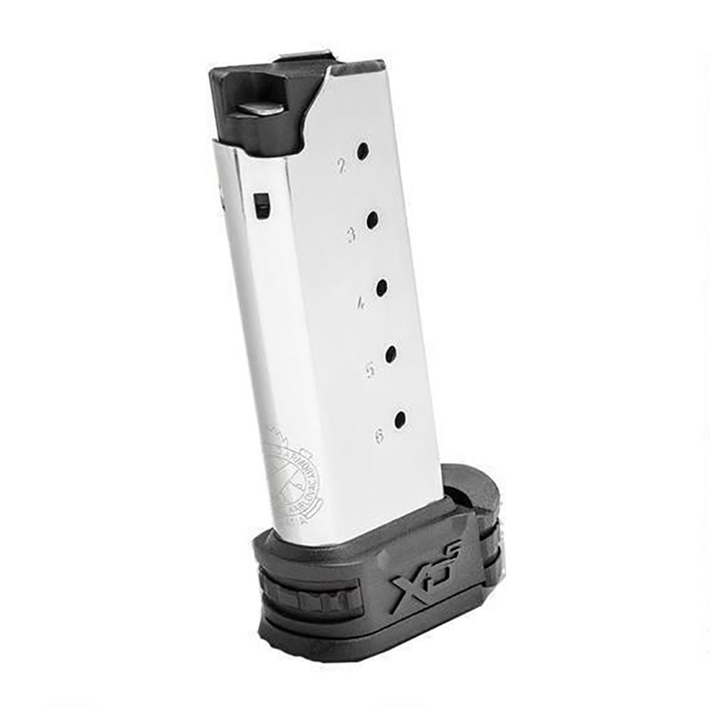 Springfield Armory - XD-S - .45 ACP|Auto - XDS 45ACP SS 6RD MID-SIZE MAGAZINE for sale