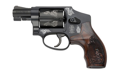 S&W 442 38SPL+P 1.875" 5RD BL ENGRVG - for sale
