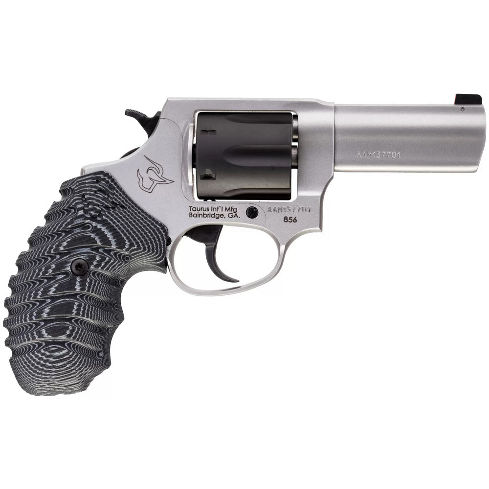 TAURUS 856 .38SPL 3" NGT SGT STAINLESS VZ GRIPS - for sale