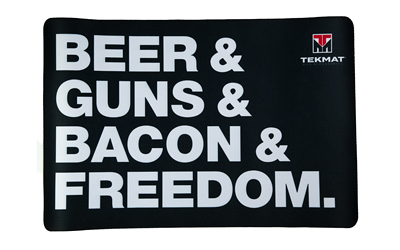 TEKMAT MAT BEER/GUNS/BACON & FREEDOM - for sale