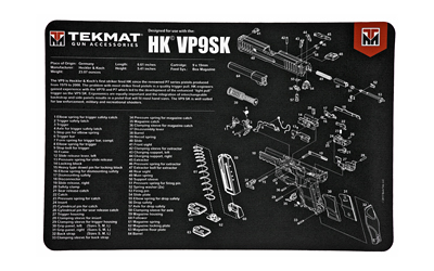 TEKMAT PISTOL MAT H&K VP9SK - for sale