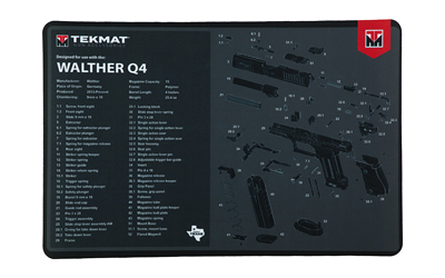 TEKMAT PSTL MAT FOR WALTHER Q4 SF - for sale