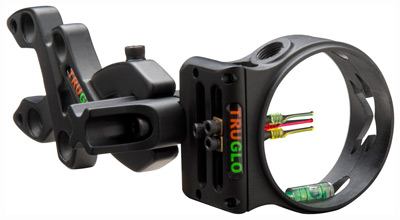 TRUGLO BOW SIGHT STORM 3-PIN .019 DIA BLACK - for sale