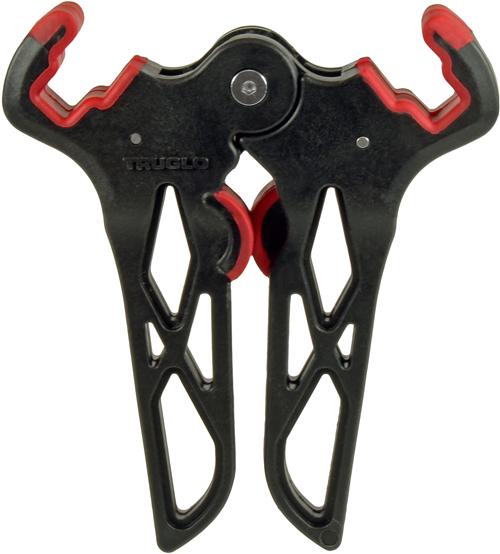 TRUGLO MINI BOW STAND BOW-JACK 5.8" BLACK/RED - for sale