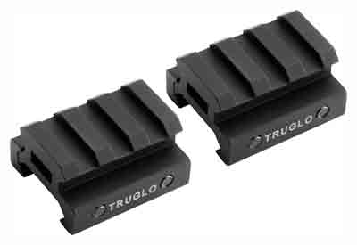 TRUGLO 2-PIECE PICATINNY RISER MOUNT 1/2" RISE - for sale