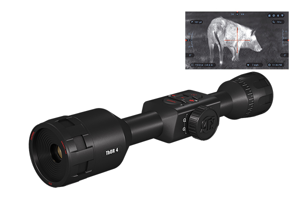 ATN THOR 4 1-10X THERMAL RFL SCP W/FULL HD VIDEO REC & WIFI - for sale