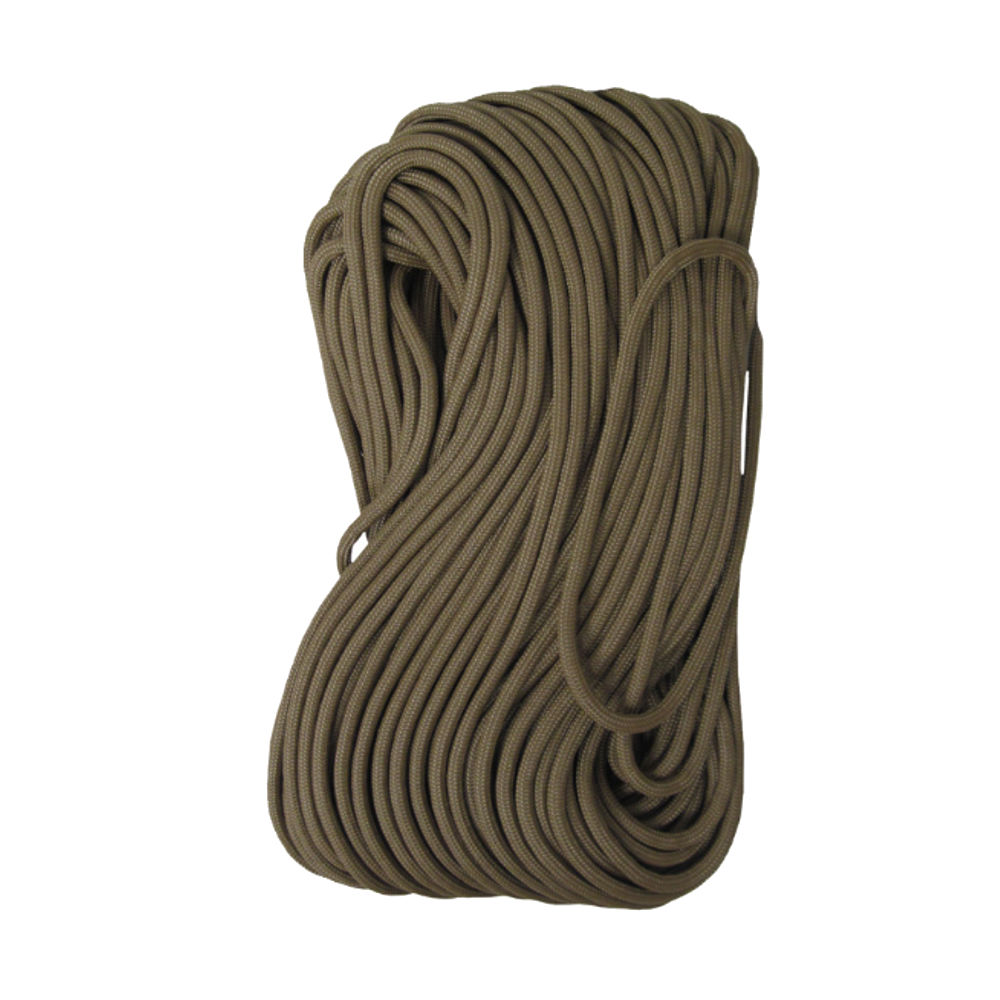 tac shield - 550 Cord - 550 CORD 7 STRD BRD CLS 3 COYOTE 100 FT for sale