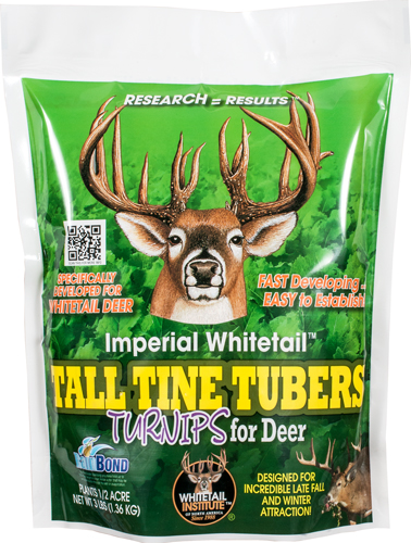 WHITETAIL INSTITUTE TALL TINE TUBERS 1/2 ACRE 3LBS FALL - for sale