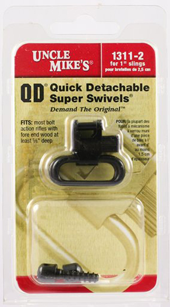 uncle mike's - Super Swivel - QD SWIVELS FOR BOLT ACTIONS - WOOD SCREW for sale