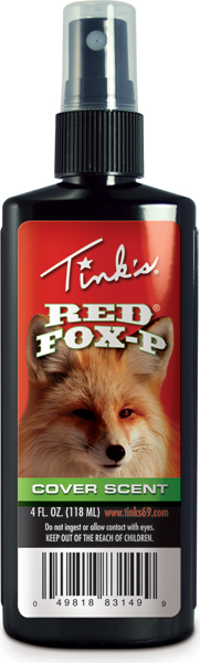 TINKS COVER SCENT RED FOX URINE 4FL OUNCES SPRAY BOTTLE - for sale