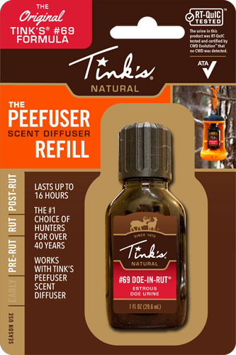 TINKS SCENT DIFFUSER REFILL .5OZ BOTTLE #69 DOE-IN-RUT - for sale