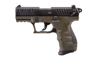 WALTHER P22 CA MILITARY .22LR 3.42" AS 10-SHOT OD GREEN - for sale