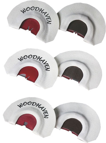 WOODHAVEN CUSTOM CALLS THE RED ZONE 3-PACK MOUTH CALLS - for sale