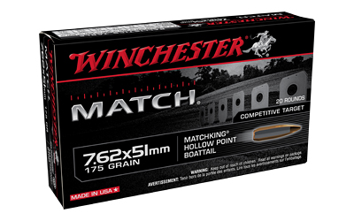 WIN MATCH 7.62X51 175GR 20/500 - for sale